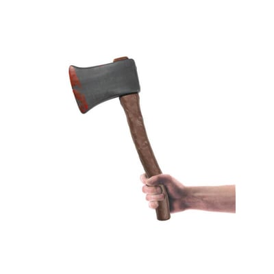 882008 magasin pas de calais accessoire de costume arme factice hachette ensanglantee 38cm