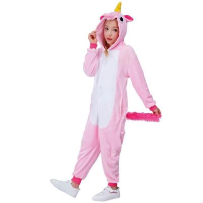 Costume Kigurumi Licorne rose REF/88342 (Déguisement fille 5 à 6 ans)