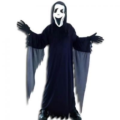Costume Halloween fantôme hurlant REF/88375 (Déguisement enfant 5/6 ans)