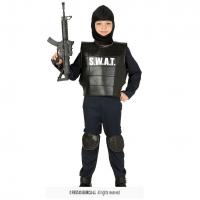 88494 taille 5 6 ans costume enfant police agent du swat