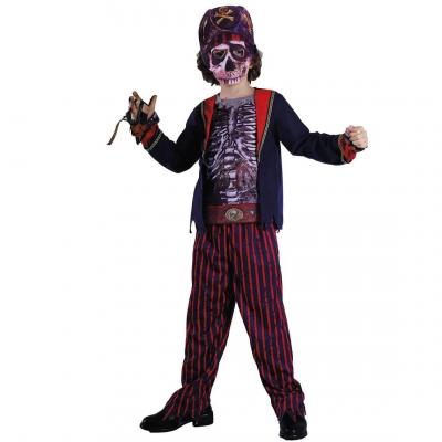 Costume pirate zombie 7 à 9 ans REF/88508 (Déguisement enfant Halloween)