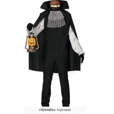 88702 magasin nord pas de calais costume fantome tete coupee horreur adulte homme halloween