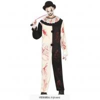 88914 taille m deguisement costume adulte clown halloween terrifiant art