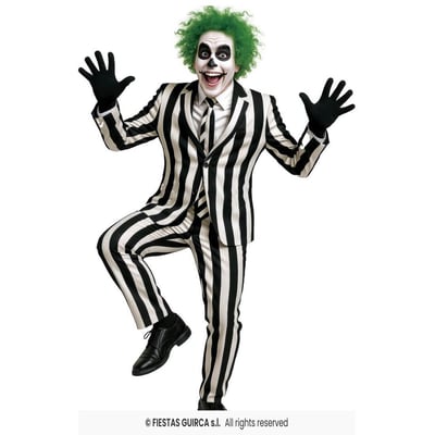 88952 boutique nord pas de calais costume fantome squelette beetlejuice horreur adulte homme halloween