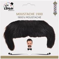 89036 moustache adhesive noire annees 1900