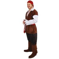 89124 taille sm costume pirate homme adulte