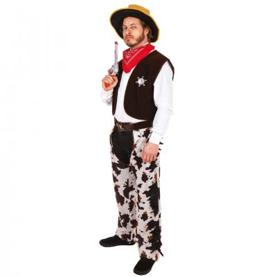 89255 taille l xl costume amerique homme adulte cow boy