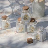 8960 decoration de table bougie naturel floral champetre