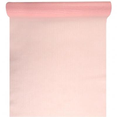 8997 decoration chemin de table rose mousseline