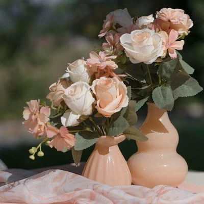 9002 boutique pas de calais decoration mini vase gourde en verre peche