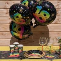 9015 decoration de salle anniversaire 18ans ballon aluminium