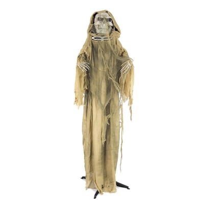 902413 decoration halloween faucheuse animee