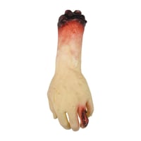 90287 magasin decoration halloween main de zombie dechiquettee