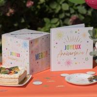 9030 livre d or joyeux anniversaire blanc multicolore