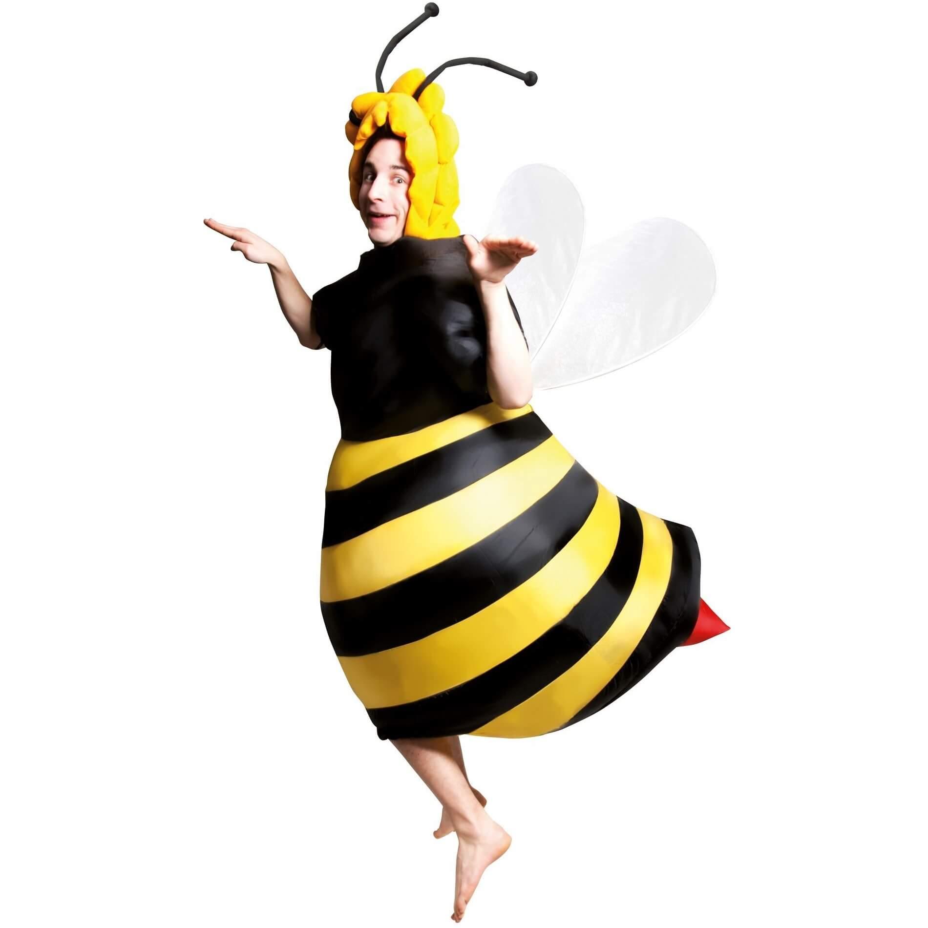 90419 costume deguisement adulte abeille gonflable