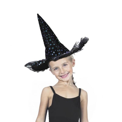 908100s magasin pas de calais accessoire deguisement enfant chapeau sorciere etoiles irisees