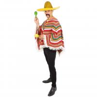 91224 costume adulte poncho mexicain
