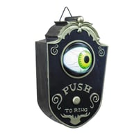91235053 decoration halloween sonnette de porte maison hantee
