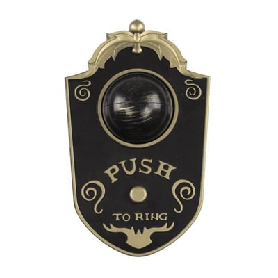 91235053 decoration halloween sonnette porte maison hantee