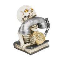 91253010 decoration halloween crane telephone cranium lumineux