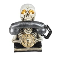 91253010 decoration halloween telephone cranium lumineux crane