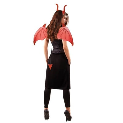 91256 boutique pas de calais accessoire deguisement halloween diable serre tete ailes