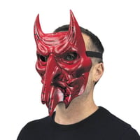 91265014 magasin pas de calais accessoire deguisement masque adulte halloween belzebuth demon