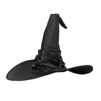 9127 boutique pas de calais accessoire halloween chapeaux sorciere noire ondule