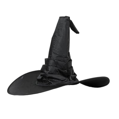 9127 magasin pas de calais accessoire halloween chapeaux sorciere noire ondule