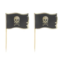 913103 magasin pas de calais decoration aniversaire pique a cocktail drapeau pirate