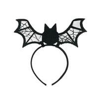 9135005 magasin pas de calais accessoire halloween serre tete chauve souris dentelle noir