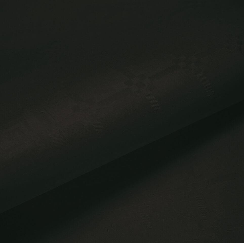 9290 rouleau nappe papier damassee noir 6m