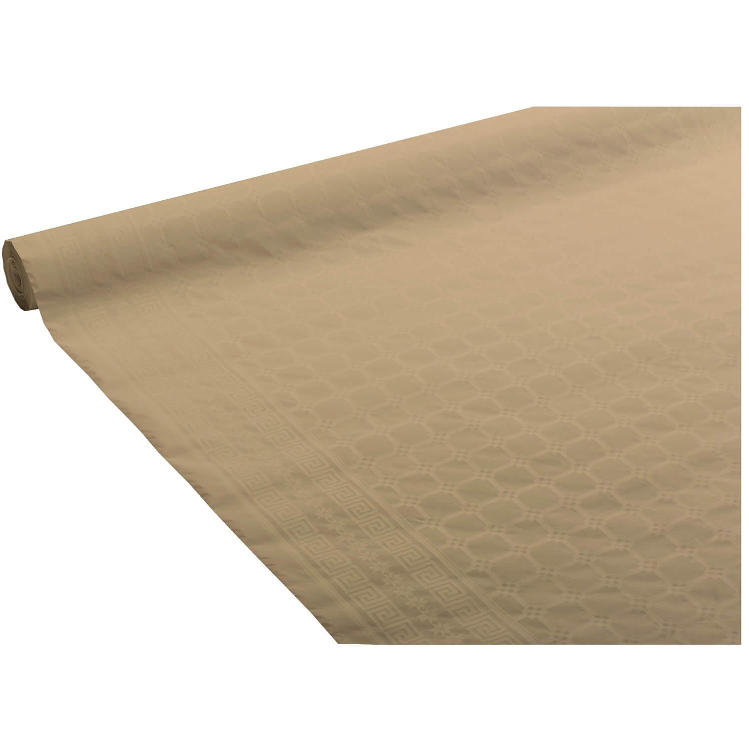 9310 rouleau nappe papier damassee kraft 6m