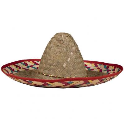 95417 chapeau mexicain sombrero multicolore
