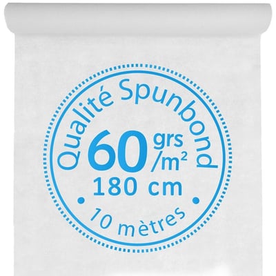 9559 magasin boutique decoration pas de calais rouleau nappe blanc intisse 180cmx10m