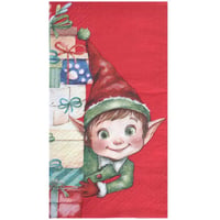 9600 magasin pas de calais serviette de table lutin de noel
