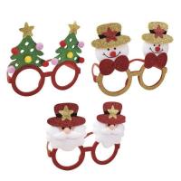 Accessoire de deguisement lunette de noel