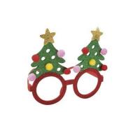 Accessoire de deguisement lunette de sapin noel