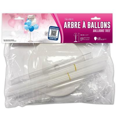 Kit de 1 Arbre à ballons de 1 mètre REF/BARB (vendu sans ballons)