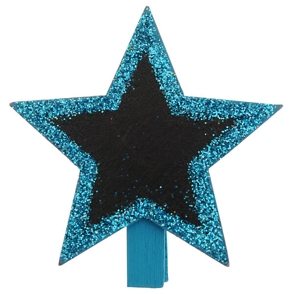 Ardoise etoile bleu turquoise