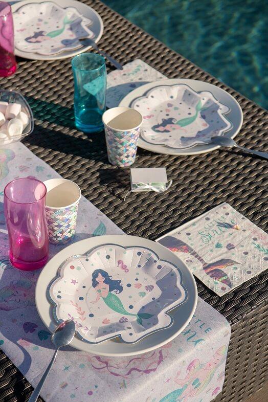 Assiette de table sirene