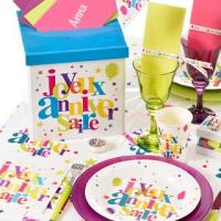 Assiette joyeux anniversaire 7