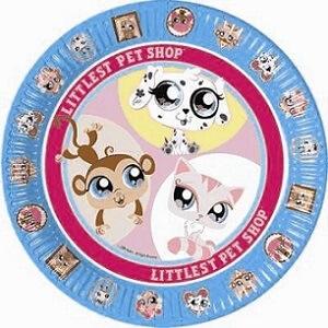 Assiette Little Petshop (x8)