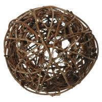 Assortiment boule de rotin chocolat decorative