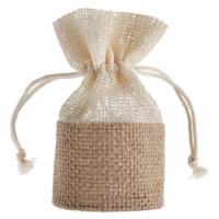 Aumoniere jute naturelle