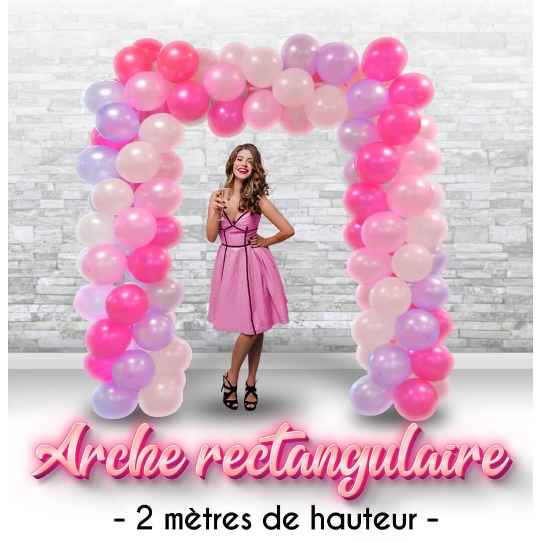 Babr arche rectangulaire a ballon plastique 2m