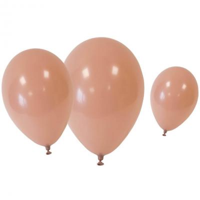 Bal255 ballon latex terracotta guirlande organique