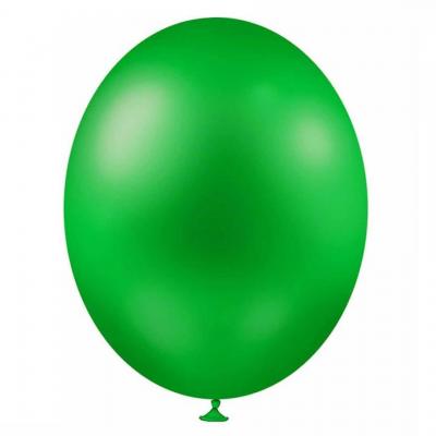 Balc13 ballon en latex metallique vert 30cm copie