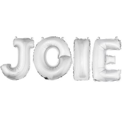 Ballon aluminiu joie argent