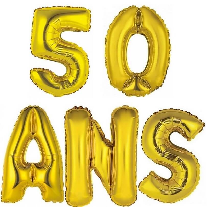 5 ballons dorés 50 Ans à prix minis sur  !